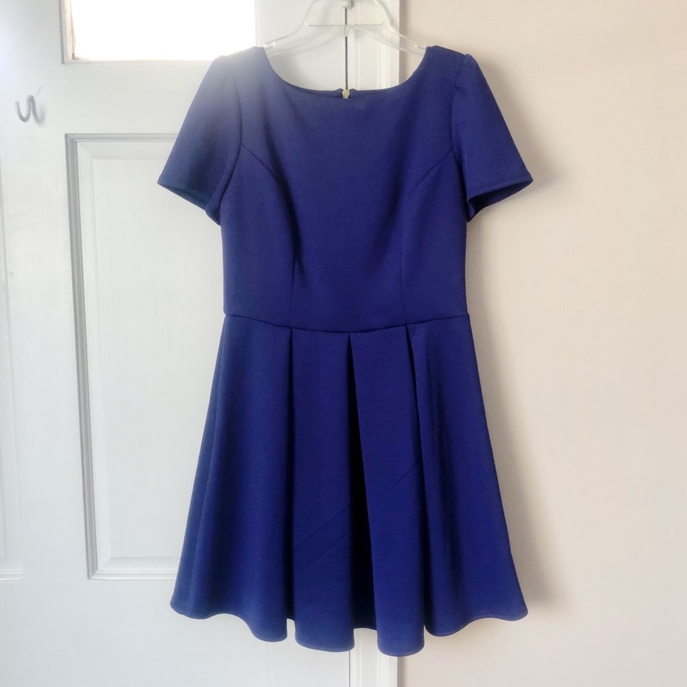 NAME YOUR PRICE Honey & Rosie Purple Pleated Dress
